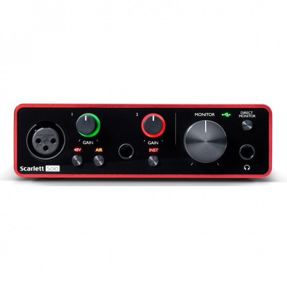 Внешняя звуковая карта FOCUSRITE Scarlett Solo 3rd Gen в Ростове-на-Дону