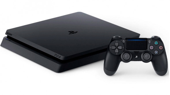 Игровая приставка Sony PlayStation 4 Slim 500 ГБ HDD, черный в Ростове-на-Дону