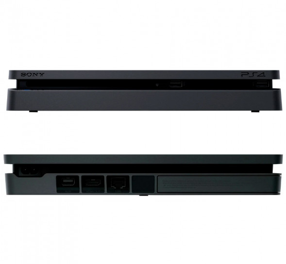 Игровая приставка Sony PlayStation 4 Slim 500 ГБ HDD, черный в Ростове-на-Дону
