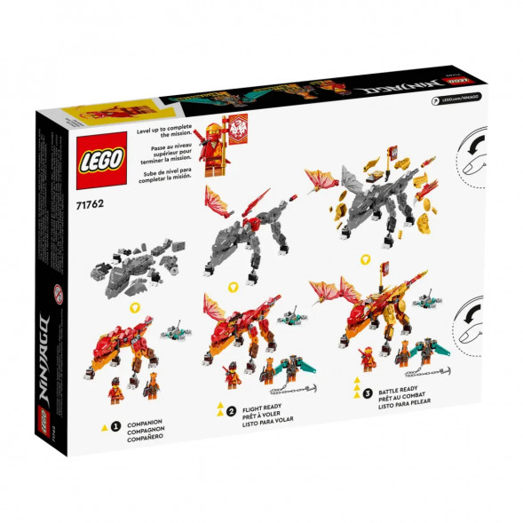Конструктор LEGO Ninjago 71762 Огненный дракон ЭВО Кая в Ростове-на-Дону