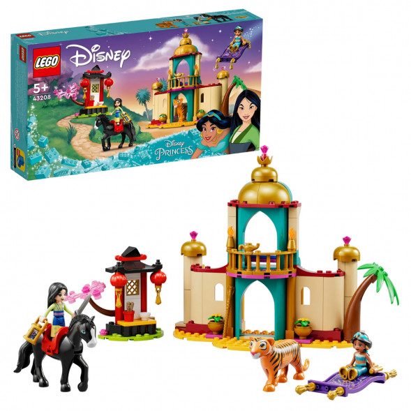 Конструктор LEGO Disney Princess 43208 Приключения Жасмин и Мулан в Ростове-на-Дону