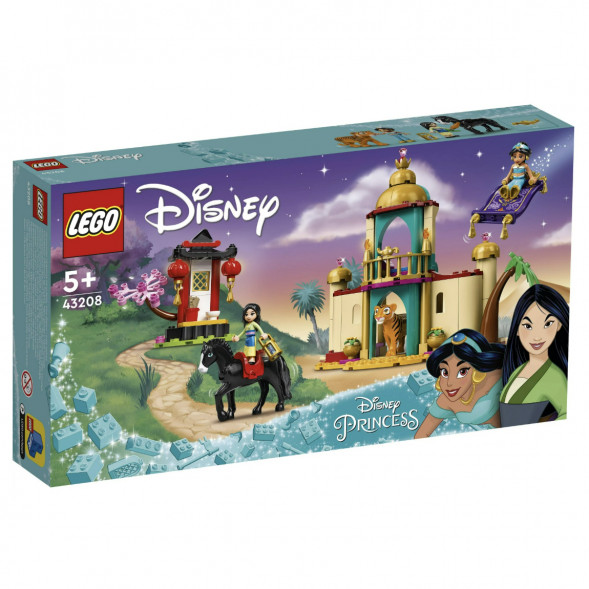 Конструктор LEGO Disney Princess 43208 Приключения Жасмин и Мулан в Ростове-на-Дону
