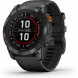 Умные часы Garmin Fenix 7X Solar серый с черным ремешком 010-02541-01 в Ростове-на-Дону