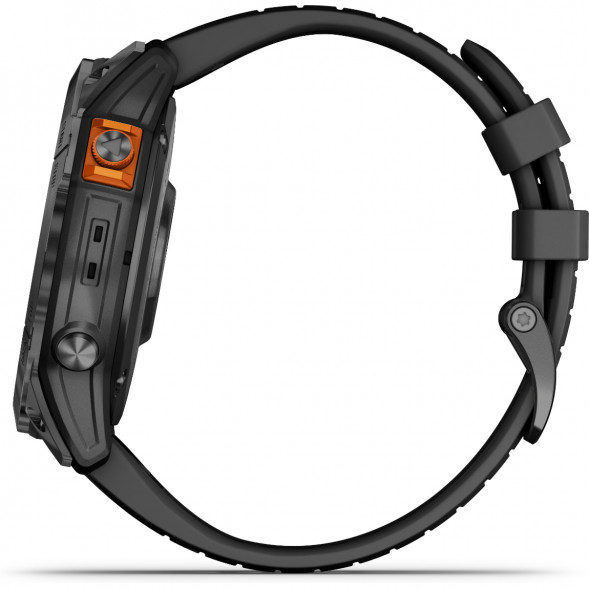 Умные часы Garmin Fenix 7X Solar серый с черным ремешком 010-02541-01 в Ростове-на-Дону