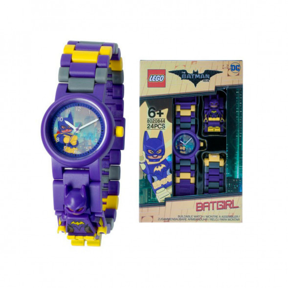 Часы LEGO Super Heroes 8020844 Batman Movie Бэтгерл с минифигуркой в Ростове-на-Дону