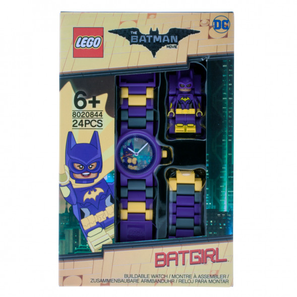 Часы LEGO Super Heroes 8020844 Batman Movie Бэтгерл с минифигуркой в Ростове-на-Дону