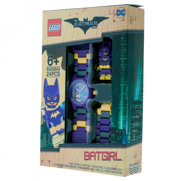 Часы LEGO Super Heroes 8020844 Batman Movie Бэтгерл с минифигуркой в Ростове-на-Дону