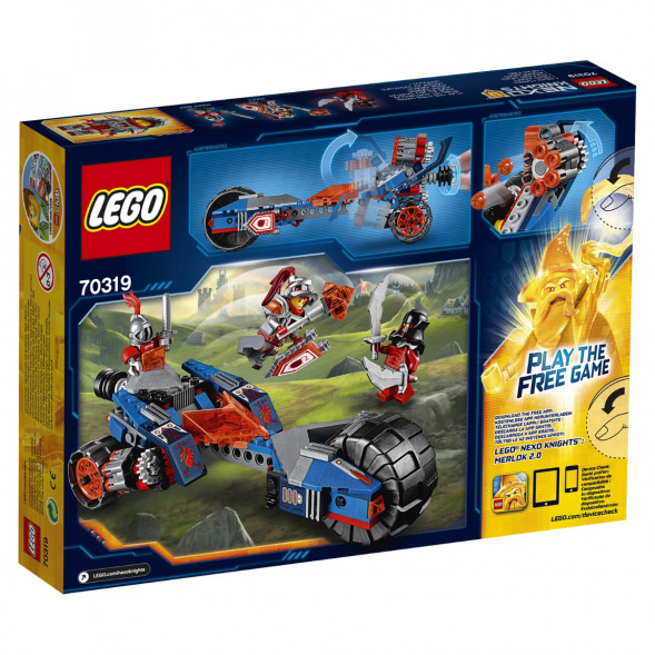 Конструктор LEGO Nexo Knights 70319 Молниеносная машина Мэйси в Ростове-на-Дону
