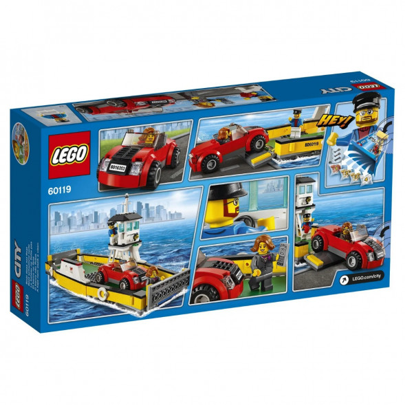 Конструктор LEGO City 60119 Паром в Ростове-на-Дону