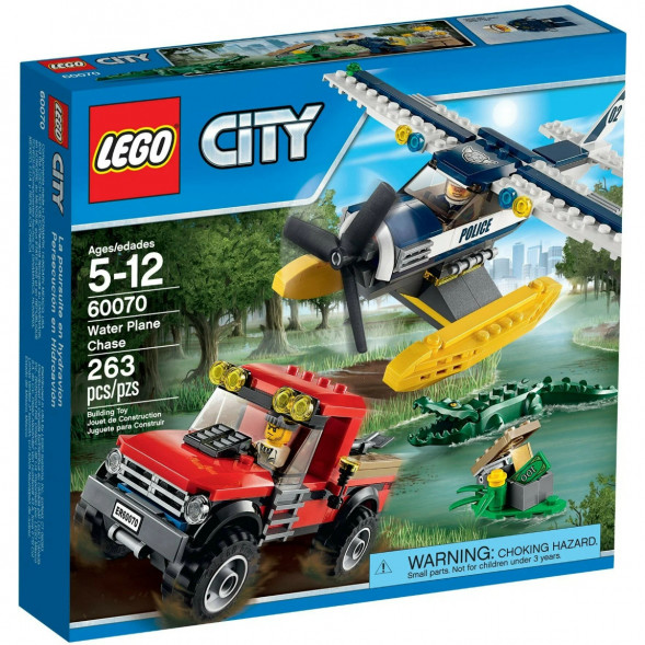 Конструктор LEGO City 60070 Погоня на полицейском гидроплане в Ростове-на-Дону