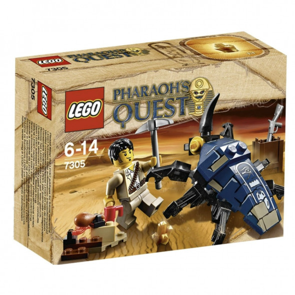 Конструктор LEGO Pharaohs Quest 7305 Атака скарабея в Ростове-на-Дону