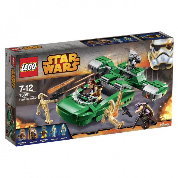 Конструктор LEGO Star Wars 75091 Флэш-спидер в Ростове-на-Дону