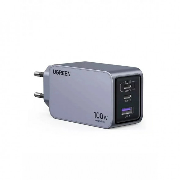 Сетевое зарядное устройство Ugreen GaN 100W USB-A + 2USB-C в Ростове-на-Дону