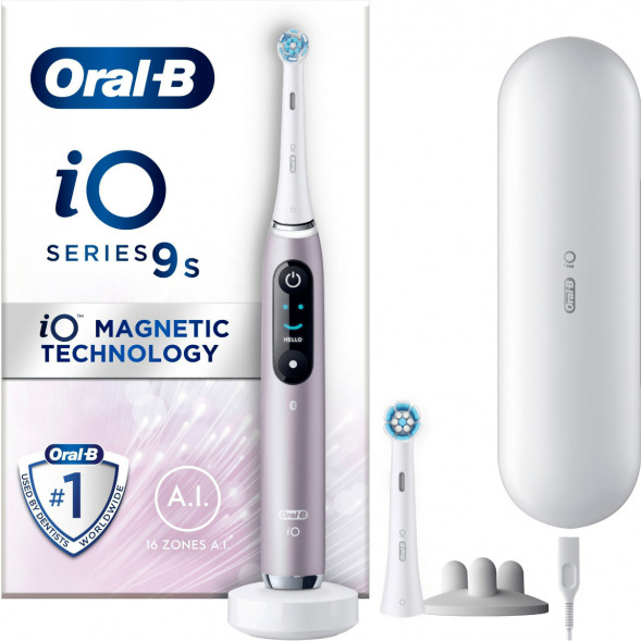 Электрическая зубная щетка Oral-B iO Series 9s (387194), Розовый кварц в Ростове-на-Дону