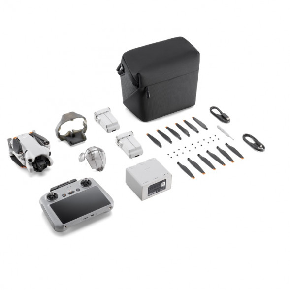 Квадрокоптер DJI Mini 4 Pro Fly More Combo Plus с пультом DJI RC2 в Ростове-на-Дону