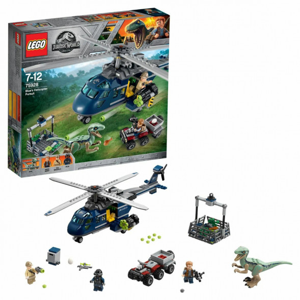 Конструктор LEGO Jurassic World 75928 Погоня за Блю на вертолёте  в Ростове-на-Дону