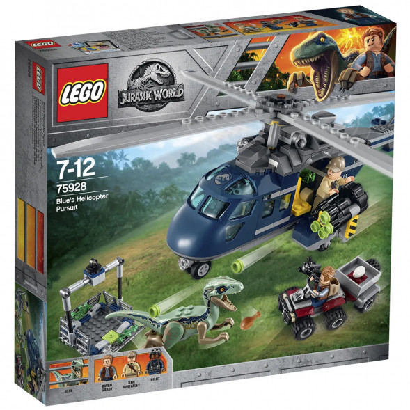 Конструктор LEGO Jurassic World 75928 Погоня за Блю на вертолёте  в Ростове-на-Дону