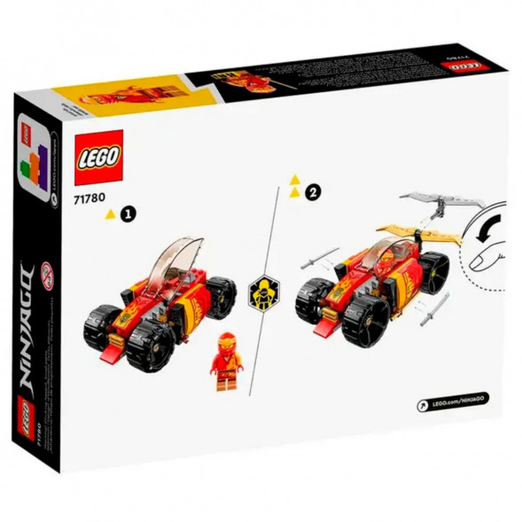 Конструктор LEGO Ninjago 71780 Гоночный автомобиль ниндзя Кая в Ростове-на-Дону