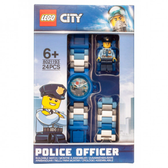 Часы LEGO City 8021193 City «Policeman» с минифигуркой в Ростове-на-Дону