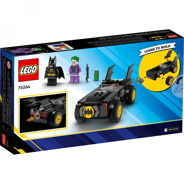 Конструктор LEGO Super Heroes 76264 Погоня на Бэтмобиле: Бэтмен против Джокера в Ростове-на-Дону