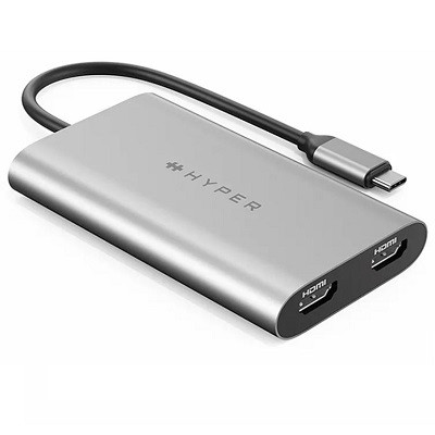 Адаптер HyperDrive Dual 4K HDMI для MacBook M1/M2 в Ростове-на-Дону