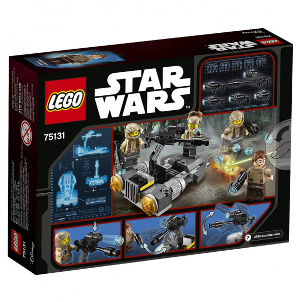 Конструктор LEGO Star Wars 75131 Боевой набор Сопротивления в Ростове-на-Дону