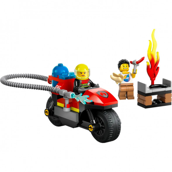 Конструктор LEGO City 60410 Пожарно-спасательный мотоцикл в Ростове-на-Дону