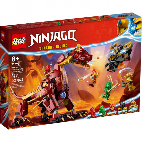 Конструктор LEGO Ninjago 71793 Лавовый дракон-трансформер в Ростове-на-Дону