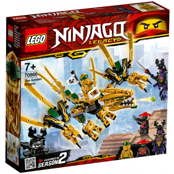 Конструктор LEGO Ninjago 70666 Золотой Дракон в Ростове-на-Дону