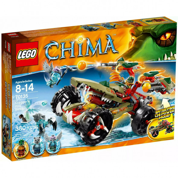 Конструктор LEGO Legends of Chima 70135 Огненный Страйкер Краггера в Ростове-на-Дону