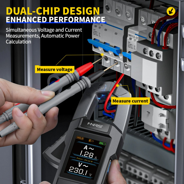 Токовые клещи Fnirsi DMC-100 в Ростове-на-Дону