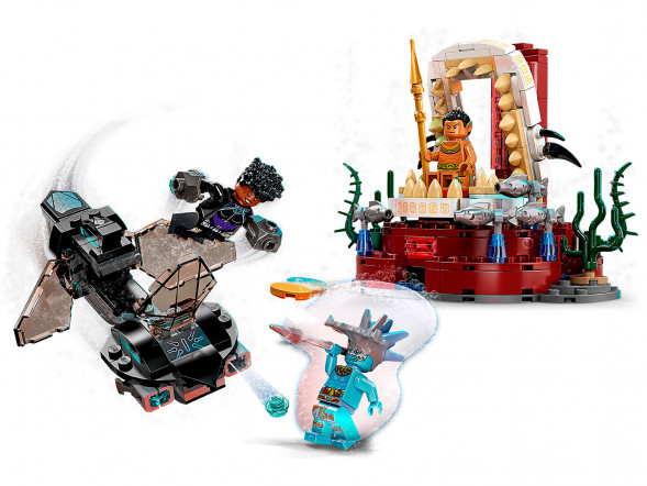 Конструктор LEGO Super Heroes 76213 Тронный зал короля Нэмора в Ростове-на-Дону
