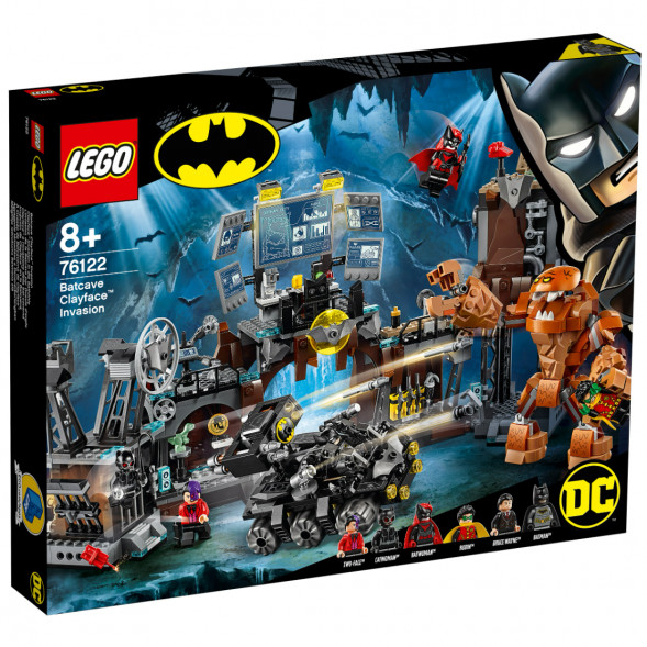 Конструктор LEGO Super Heroes 76122 Вторжение Глиноликого в бэт-пещеру в Ростове-на-Дону