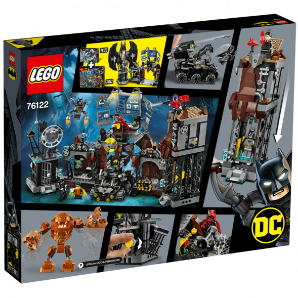 Конструктор LEGO Super Heroes 76122 Вторжение Глиноликого в бэт-пещеру в Ростове-на-Дону