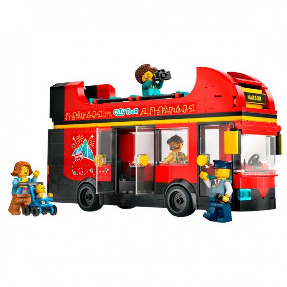 Конструктор LEGO City 60407 Красный двухэтажный экскурсионный автобус в Ростове-на-Дону