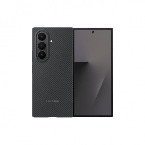 Чехол Samsung Carbon Shield Case для Galaxy Z Fold7, черный в Ростове-на-Дону