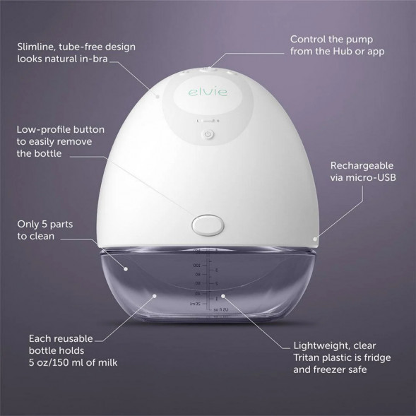 Молокоотсос Elvie Pump - Double Electric Breast Pump в Ростове-на-Дону