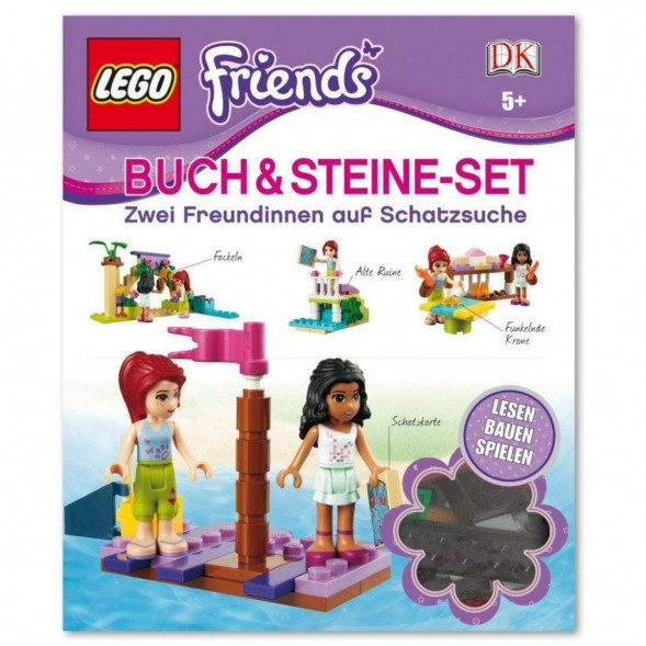 Книга и набор кубиков LEGO Friends Buch &amp;amp; Steine-Set Zwei Freundinnen auf Schatzsuche в Ростове-на-Дону