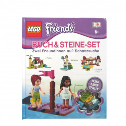 Книга и набор кубиков LEGO Friends Buch &amp;amp; Steine-Set Zwei Freundinnen auf Schatzsuche