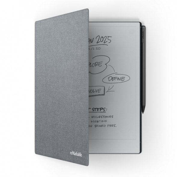Графический планшет reMarkable 2 со стилусом Marker Plus и чехлом Book Folio серый (RM114) в Ростове-на-Дону