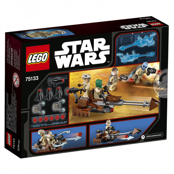 Конструктор LEGO Star Wars 75133 Боевой набор Повстанцев в Ростове-на-Дону