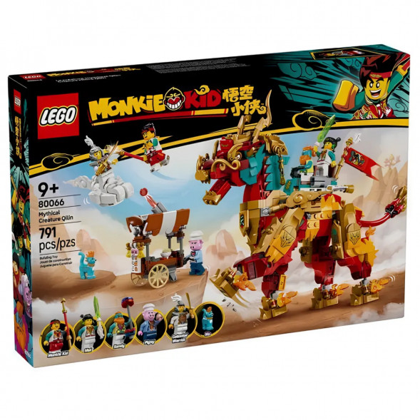 Конструктор LEGO Monkie Kid 80066 Мифическое существо Цилинь в Ростове-на-Дону