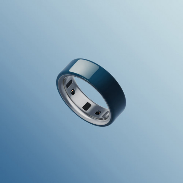 Умное кольцо Oura Ring 4 Ceramic (размер 6), Темная ночь/Midnight в Ростове-на-Дону