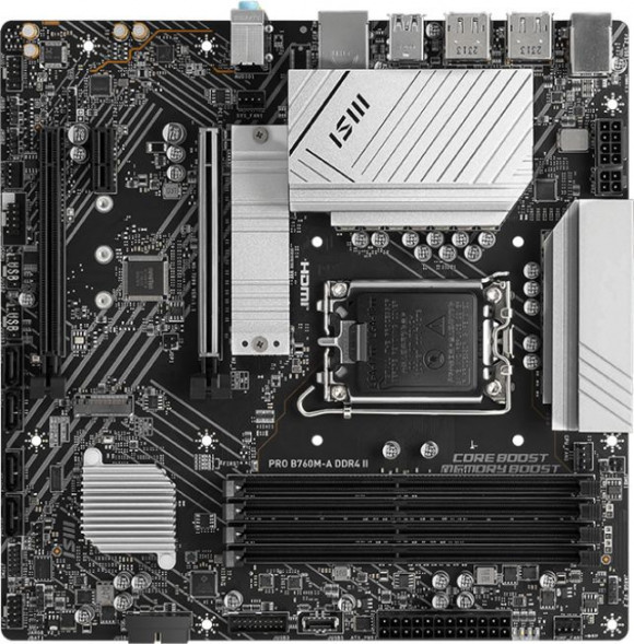 Материнская плата MSI PRO B760M-A DDR4 II в Ростове-на-Дону