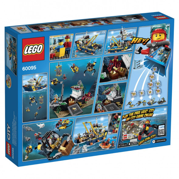 Конструктор LEGO City 60095 Корабль исследователей морских глубин в Ростове-на-Дону
