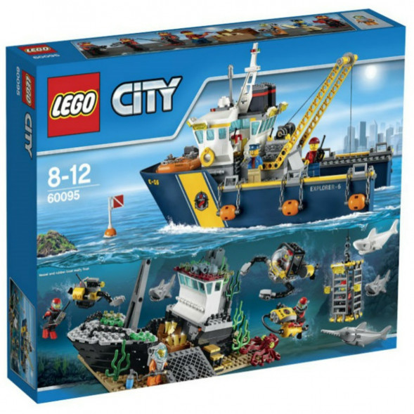 Конструктор LEGO City 60095 Корабль исследователей морских глубин в Ростове-на-Дону