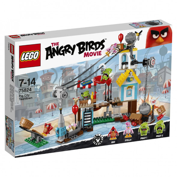 Конструктор LEGO Angry Birds 75824 Разгром Свинограда в Ростове-на-Дону