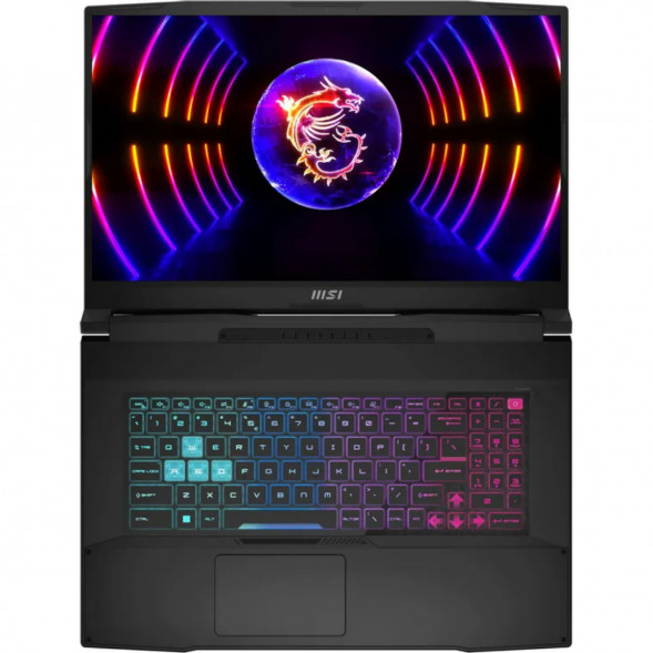 Ноутбук MSI Katana 17 B13VEK-1624XRUY (17.3&amp;quot;, IPS, Intel Core i5 13420H 2.1ГГц, 8 ядер, 16ГБ DDR5, 512ГБ SSD, NVIDIA GeForce RTX 4050 - 6 ГБ, без ОС), черный в Ростове-на-Дону