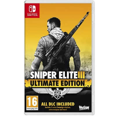 Игра Sniper Elite 3 Ultimate Edition для Nintendo Switch, картридж в Ростове-на-Дону