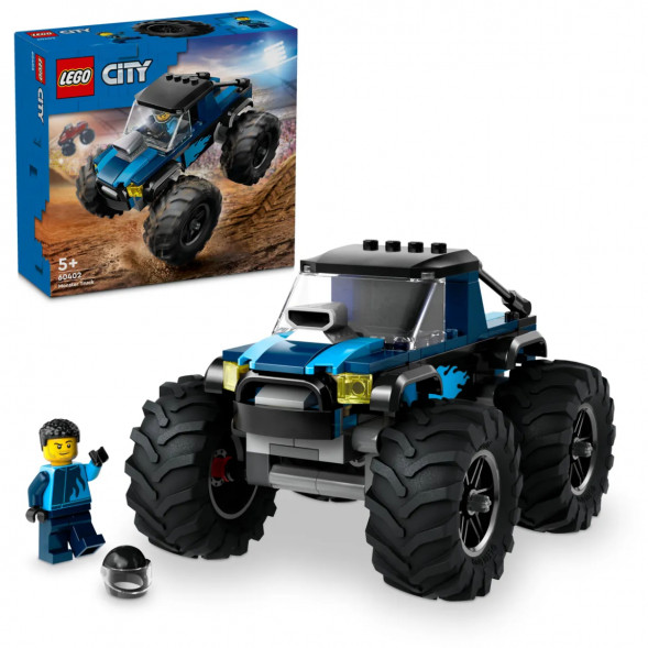 Конструктор LEGO City 60402 Синий Монстр-трак в Ростове-на-Дону